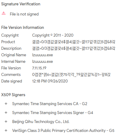 Cert VT Details