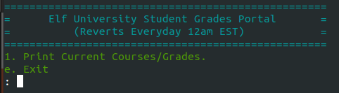 Grading System