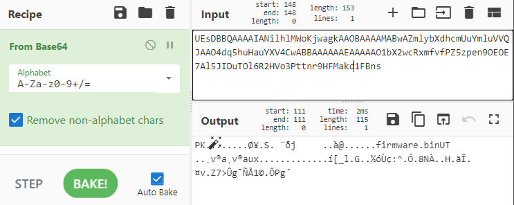 CyberChef results